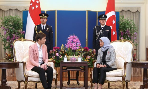 Serbian PM Ana Brnabić Visit to Singapore