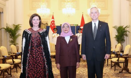 Presentation of Credentials from H. E. Gabrielle Anne Rush, High Commissioner of New Zealand