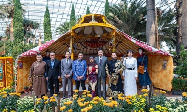 Mongolia’s Chrysanthemum Charms All @ the Gardens