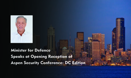 Minister for Defence Addresses Geopolitical Developments at Aspen Security Conference: DC Edition