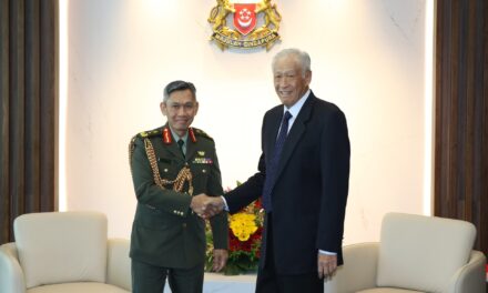 Commander of the Royal Brunei Land Forces Visits Singapore