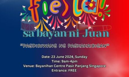 Volunteer of the Filipino Community in Singapore Hosts “Fiesta sa Bayan ni Juan 2024” Celebration