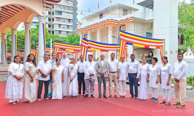 Sri Lanka High Commission in Singapore Lights up Vesak Day Festivities