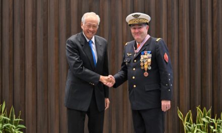 Chief of Staff of French Air and Space Force Receives Prestigious Military Award