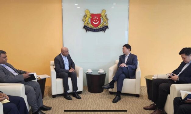 Sri Lanka and Singapore Explore Enhanced Cooperation in Maritime, Port Development, and Aviation Sectors