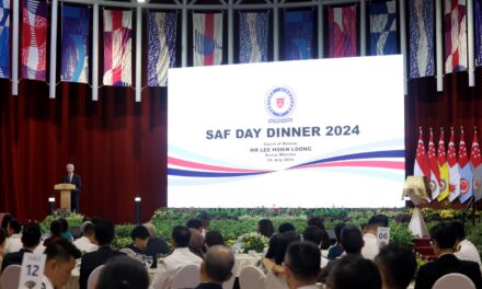 Senior Minister Lee Hsien Loong at SAF Day Dinner 2024