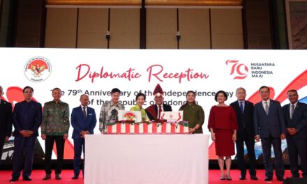 Indonesian Embassy Hosts Diplomatic Reception to Mark 79th Anniversary