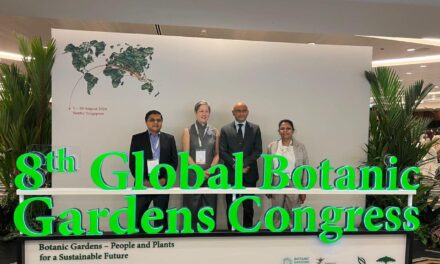 Sri Lanka Engages in Global Botanic Gardens Congress in Singapore