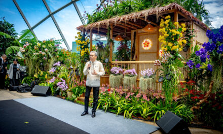 Philippine Embassy and Gardens by the Bay Unveil “Gardens by the Bahay Kubo: A Fiesta of Orchids”